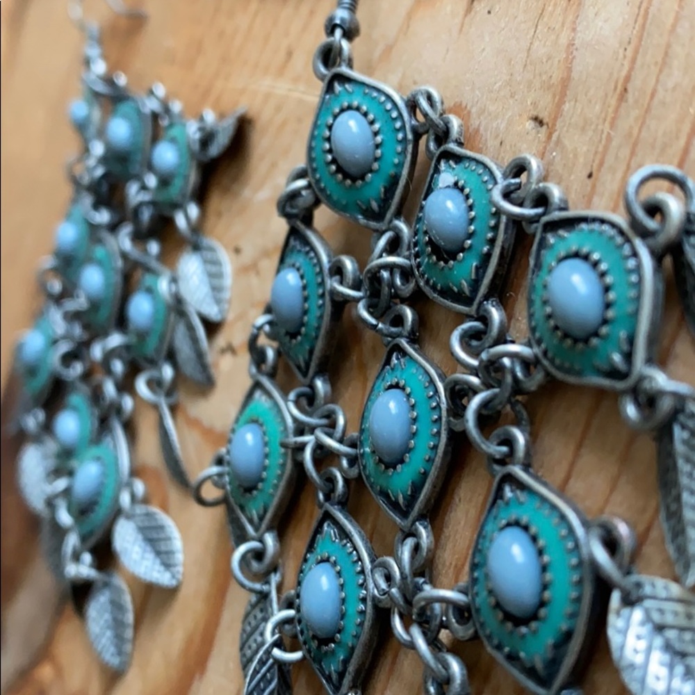 old world chandelier earrings - Picture 4 of 16